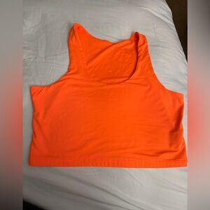 Vibrant Orange Tank Top